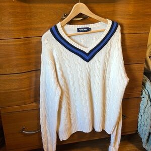 Polo Golf 100% Cashmere Cricket Sweater